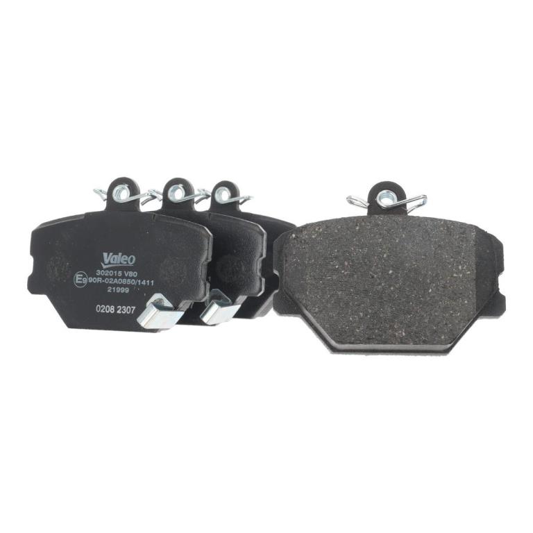 Jeu de 4 plaquettes de frein VALEO ref. 302015